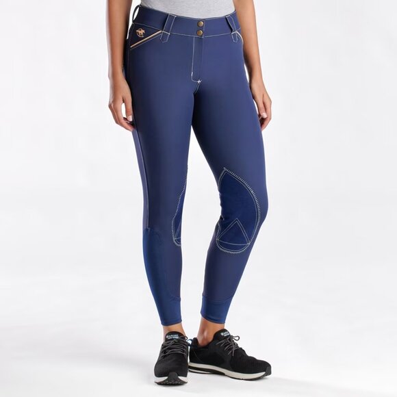 Piper Evolution Breeches - Navy/Tan - Knee Patch 24R - Picture 8 of 8